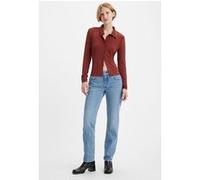 Levi's Middy Straight Jeans Red Taille: W24L29 | Jeans droits Outlet | Femme | Rouge