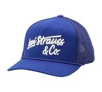 Levi's Mixte Ls&co LS Co EMBRODIERED FLEX FIT TRUCKER, Royal Blue, Taille unique EU