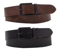 Levi's Mixte Reversible Core Metal Belt, Noir, 115 EU
