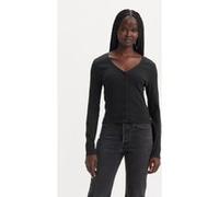 Levi's Muse Long Sleeve Tee Black Taille: S | Cardigans Outlet | Femme | Le Noir