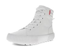 Levi's Olivia CVS Baskets Montantes en Toile pour Femme, Blanc (Mono), 42.5 EU