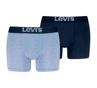 LEVIS Optical Illusion Organic Cotton Boxeur, Blue Combo, XL (Lot de 2) pour des Hommes