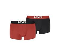 LEVIS Organic Cotton Tronc, Red/Black, L (Lot de 2) pour des Hommes