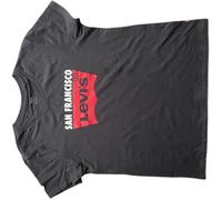 Levis Original T-Shirt Femme Noir San Francisco M