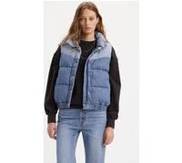 Levi's Padded Gilet In Denim Taille: XS | Vestes Outlet | Femme | Bleu