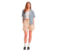 Levi's Pantalon plissé Neutre Short à Manches Courtes en Cuir, Safari, 23 Femme