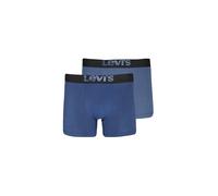 Levi´s Underwear Optical Illusion Organic Cotton Boxers 2 Units Bleu S Homme
