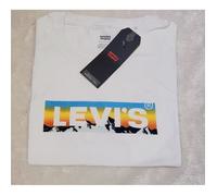 Levi's Perfect T-Shirt Logo Blanc Femme S