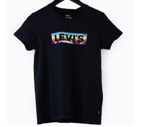 Levi's Perfect T-Shirt Retro Tab Noir Femme XS