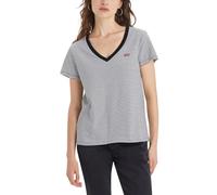 Levi's Perfect V-Neck T-Shirt Femme, Annalise Stripe Cloud Dancer, M