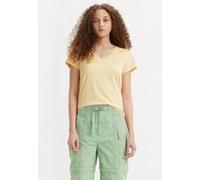T-shirt Levi's Perfect V Neck manche courte jaune clair femme - XS