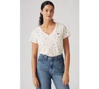 Levi's Perfect Vneck Lou Ditsy Floral_v4 Egret Cotton Taille: S | Chemises Outlet | Femme
