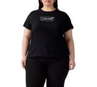 Levi's Pl Perfect Tee Batwing Shine Plus Anthra T-Shirt, Batwing Shine Plus A, XL Grande Taille
