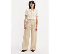 Levi's Pleated Wide-leg & Flared Jeans Pant Beige Taille: W23L30 | Évasés pantalons Outlet | Femme | Marron