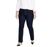Levi's Plus Size 314 Shaping Straight Jeans, Dark Indigo-Flat Finish, 22 M Femme