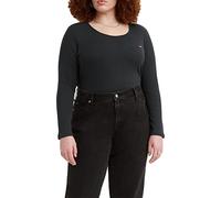 Levi's Plus Size Honey Long-Sleeve Top Femme Caviar 1XL