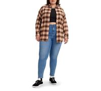 Levi's Plus Size Mile High Super Skinny Jeans Femme Dark Indigo Worn In 18 L