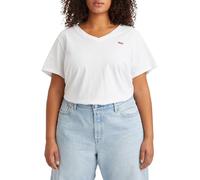 Levi's Plus Size V-Neck T-Shirt Femme Bright White 4XL