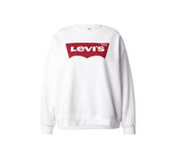 Levi's® Plus Sweat-shirt 'Graphic Everyday Crewneck Sweatshirt (Plus Size)' rouge / blanc, Taille XXL