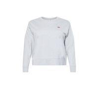 Levi's® Plus Sweat-shirt 'PL Standard Crew Swtshrt' gris / rouge, Taille 9XL-10XL