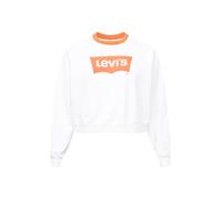 Levi's® Plus Sweat-shirt 'PL Vintage Raglan Crew' orange / blanc, Taille XXL