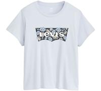 Levi's® Plus T-shirt 'Perfect' marine / bleu clair / jaune pastel / blanc, Taille 4XL