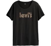 Levi's® Plus T-shirt 'The Perfect' crème / brun foncé / kaki / noir, Taille XL