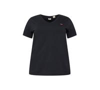Levi's® Plus T-shirt 'The Perfect V-Neck (Plus Size)' rouge / noir / blanc, Taille XL