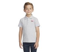 Levi's LVB Back Neck Tape Polo, Gris Clair CHINÉ, 8 années Garçon
