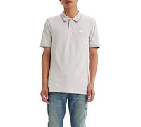 Levi's Polo Slim Housemark pour Homme, Quarter Tipping Quiet Gray, S