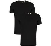 Levi's Pour des hommes T-shirts slim à manches courtes, NoirL noir G