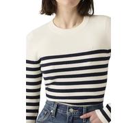 Levi's Pull côtelé pour Femme, Adrienne Stripe Egre, M