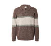 LEVI'S ® Pull-over beige chiné / marron chiné / menthe, Taille S