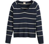 LEVI'S ® Pull-over bleu nuit / blanc cassé, Taille S