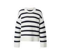 LEVI'S ® Pull-over 'Candide Crewneck Sweater' bleu marine / blanc cassé, Taille M