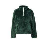 LEVI'S ® Pull-over 'Gemma Sherpa 1/4 Zip Sweatshirt' vert foncé, Taille S