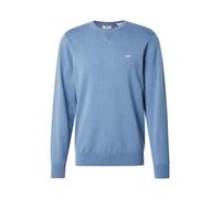 LEVI'S ® Pull-over 'Lightweight Housemark Sweater' bleu / blanc, Taille M