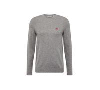 LEVI'S ® Pull-over 'Original HM Sweater' gris / rouge / blanc, Taille M