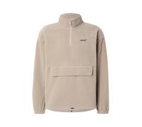 LEVI'S ® Pull-over 'Relaxed Graphic 1/4 Zip Sweatshirt' noisette, Taille XL