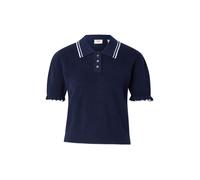 LEVI'S ® Pull-over 'Super Soft Summer Ss Polo' bleu marine / blanc, Taille M