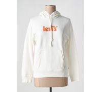 levis pulls et sweat-shirts femme de couleur blanc 34