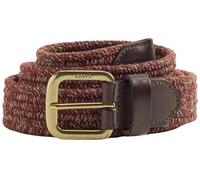 Levi's Red Tab Mainline Ceinture WVN en Cuir 80 Pl 16Ea 4, Bourgogne, 110 cm Hommes