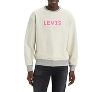 Levi's Relaxd Graphic Crew Sweatshirt Homme Headline Logo Mhg M