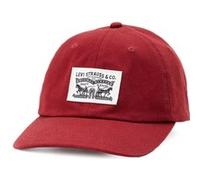 Levi's Relaxed Dad Heritage Cap Casquette, Dull Red, Un Homme