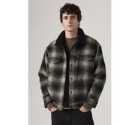 Levis RELAXED FIT PLAID TR men Overshirts brown taille: L