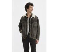 Levi's Relaxed Fit Sherpa Trucker Jacket Black Taille: L | Vestes d'hiver Outlet | Homme | Le Noir