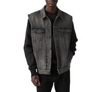 Levi's Gilet trucker Relaxed Gris Homme Taille L