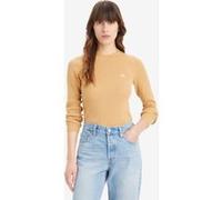 Levi's Rib Crew Sweater Tan Wool Like Taille: L | Pulls en Maille Outlet | Femme |