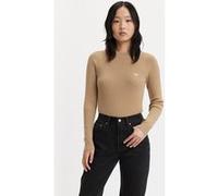 Levi's Crew Rib Sweater Sweatshirt Femme Travertine L