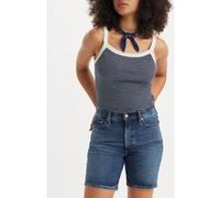 Levi's Ribcage Bermuda Shorts Blue Taille: 23 | Shorts de Sport Outlet | Femme | Bleu